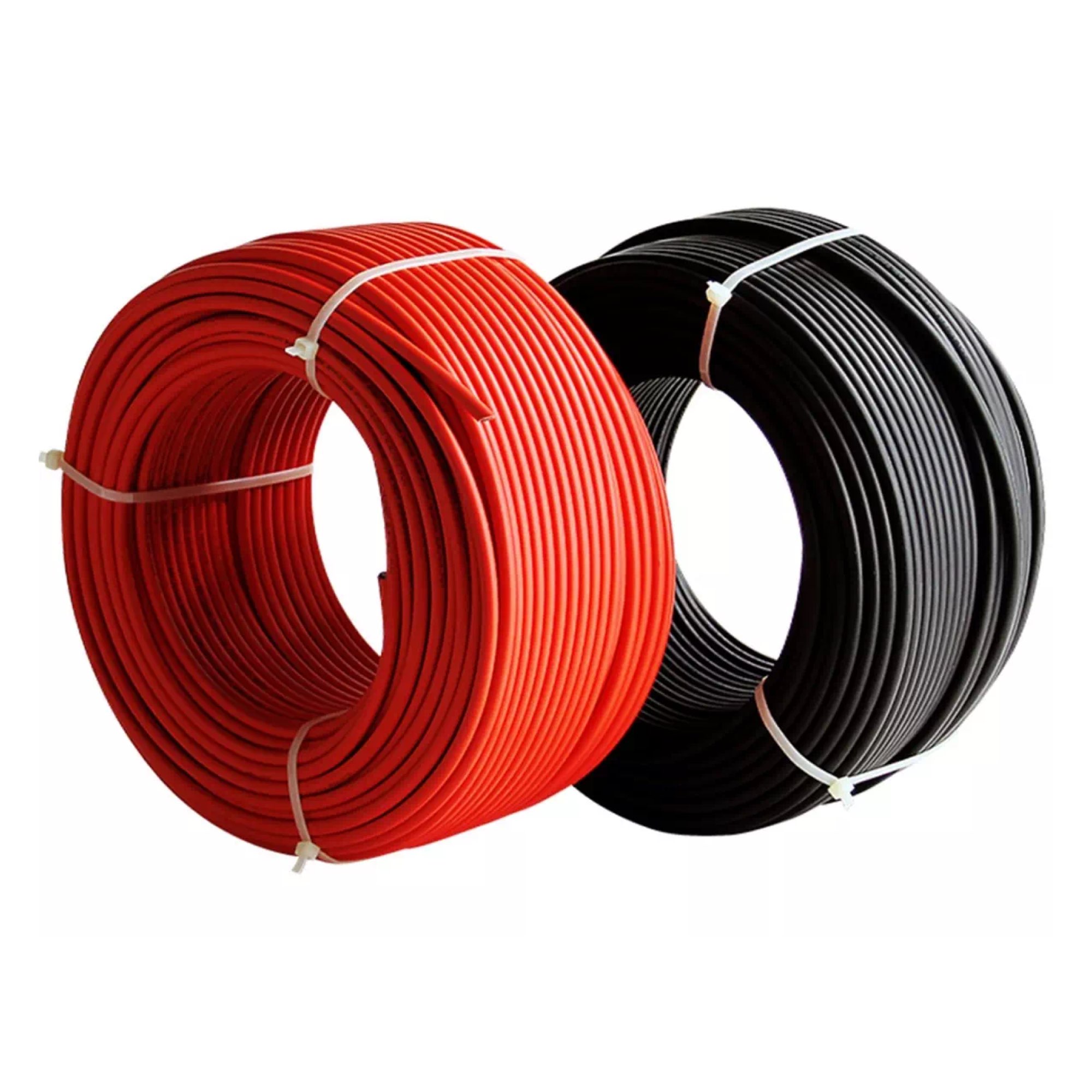 Cable Electrónica Rojo Negro Rollo 5 Metros